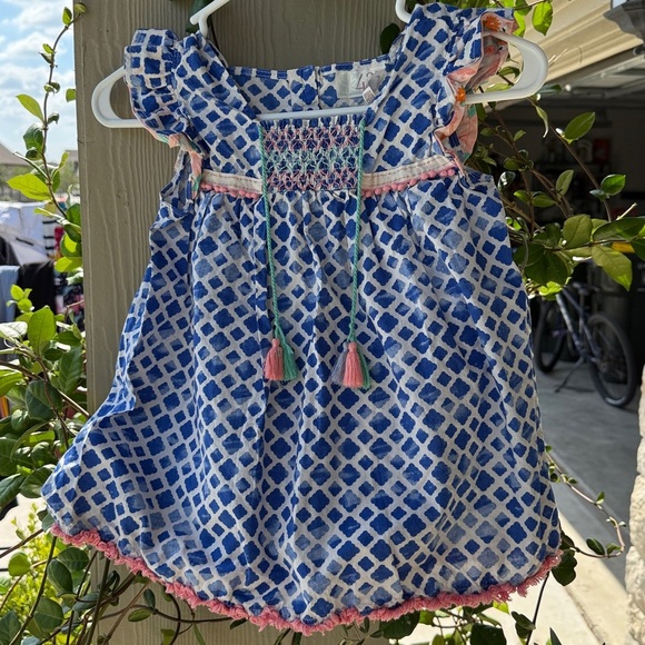 Matilda Jane - Blue Wandering Waters Tassel Blouse Top - Picture 2 of 5